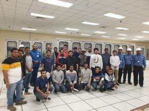 Students of the Department of Electrical Engineering Visit Al-Mashaer Station in Mecca Controlled by the Saudi Electricity Company